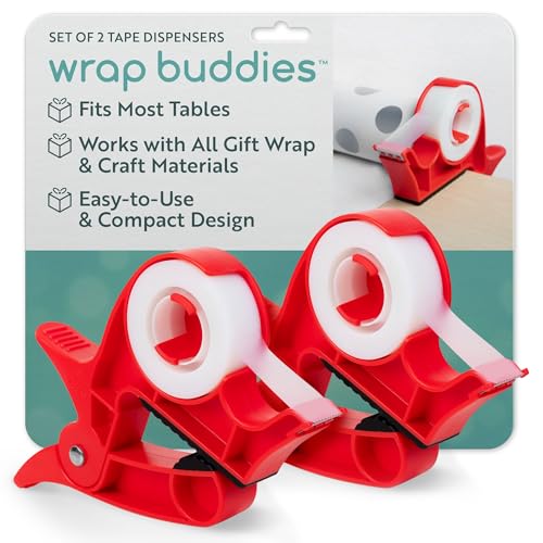 Wrap Buddies Tabletop Gift Wrapping Tool – Set of 2 Cherry - Image 2