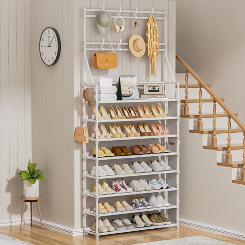 Shoe Rack 8 Tier Large Shoe Organizer Storage 32-40 Pairs - Image 7