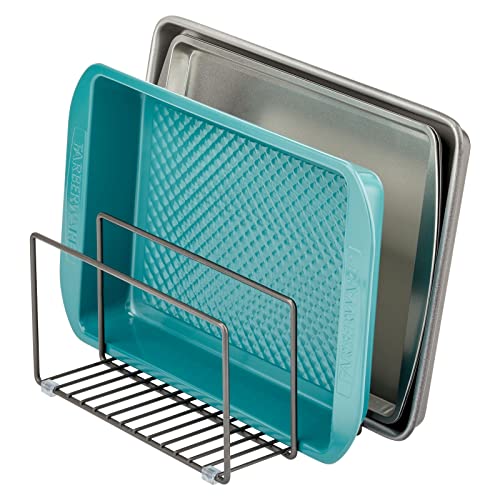 mDesign Metal Pan Organizer for Kitchen Cabinet, Counter - Image 6