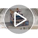 Youdepot Blue Tempered Glass Makeup Organizer - Image 8