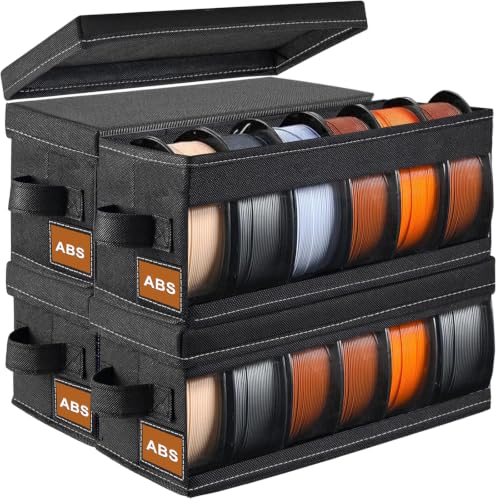 4-Pack 3D Printer Filament Storage Box - Image 2