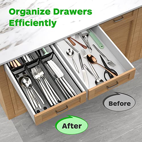 Smgmg Silverware Drawer Organizer, Silverware Organizer - Image 5