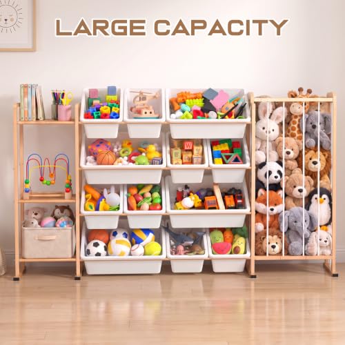 Toy Storage Organizer w Shelves, Bins - Image 7