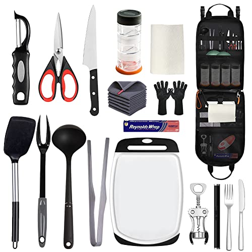Camp Kitchen Organizer, High Capacity Camping Cooking - Image 4