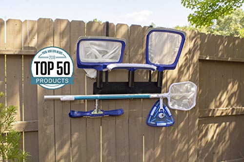 Poolmaster Outdoor Wall-Mounted Tool Organizer Rack - Image 4