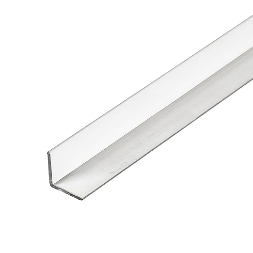 Outwater Plastics 520-CL 1/2 Inch X 1/2 Inch X 3/64 (.047) Inch Thick Clear Butyrate Clear Plastic Even Leg Angle Moulding 46 Inch Lengths (Pack of 3)