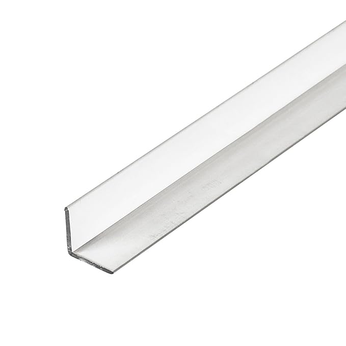 Outwater Plastics 520-CL 1/2 Inch X 1/2 Inch X 3/64 (.047) Inch Thick Clear Butyrate Clear Plastic Even Leg Angle Moulding 36 Inch Lengths (Pack of 4)