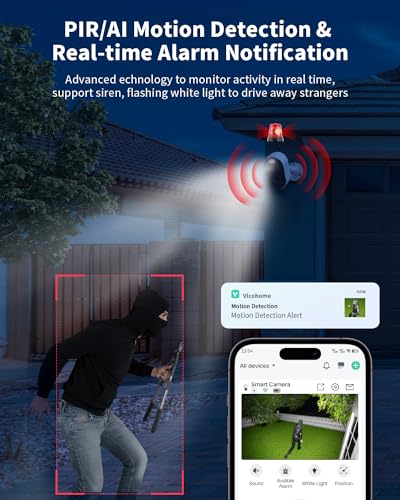Security Cameras Wireless Outdoor, Battery Powered 2k Color Night - Image 5