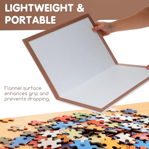 HEMOTON Jigsaw Puzzle Mat, Portable Puzzle Board - Image 7