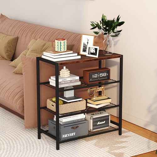 Yusong Shoe Rack Organizer, 4 Tier Industrial Shoe S | All Products - Image 3