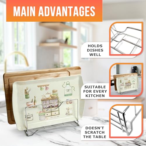 Stainless Steel Dish Drying Rack - Watermelon Slicer Cutter Tool - Image 5