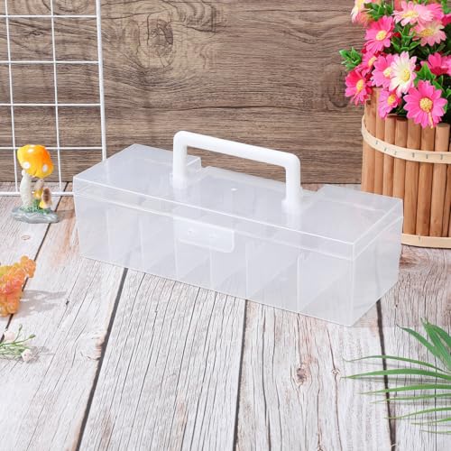 Clear Plastic Seed Organizer Box with Dividers 11 | Home Organization - Image 5