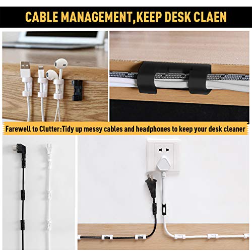 Cable Clips with Strong Self-Adhesive, XIAOXI Cable Management TV - Image 4
