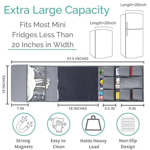 Mini Fridge Organizers and Storage - College Dorms Must Haves - Image 5