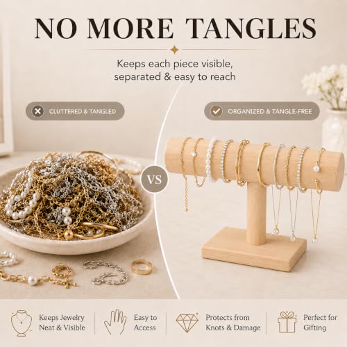 ChezMax Necklace Jewelry Display Jewelry Stand Hover | Storage & Organ - Image 5