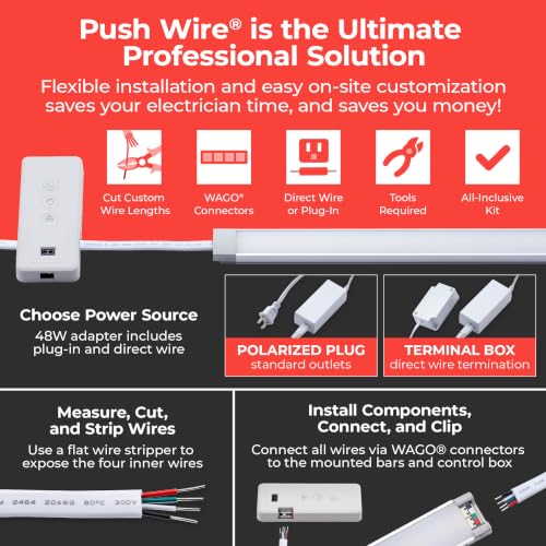 PureOptics LED Professional Push Wire® Matter Certified Smart - Image 7