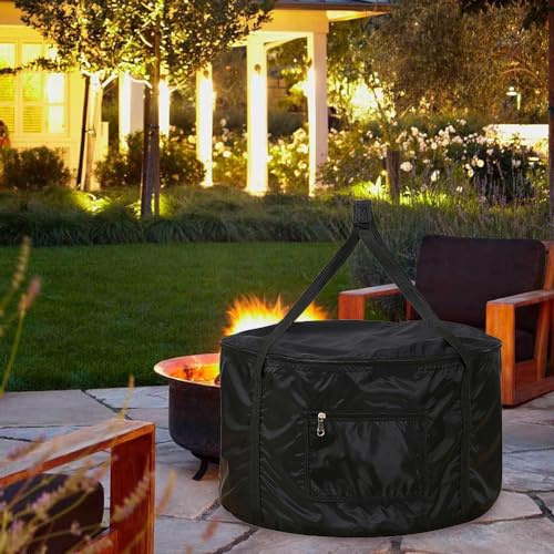 19-Inch Outdoor Fire Pit Organizer, Compatible | Home Organization - Image 3
