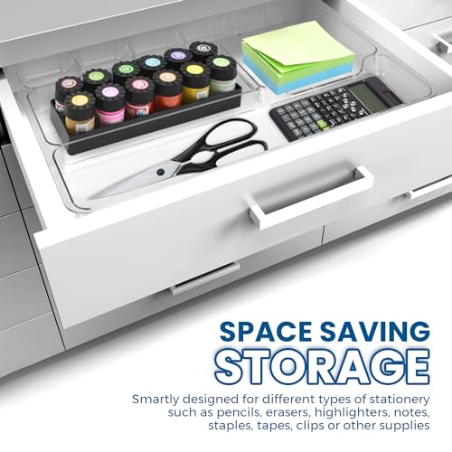 Manaloom Desk Drawer Organizer Tray with 9 Storage Compartments - Image 7