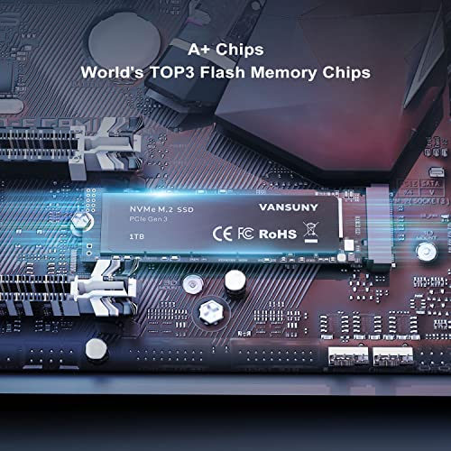 Vansuny 1TB NVMe M.2 Internal Solid State Drive PCIe 3.0 TLC M.2 - Image 4
