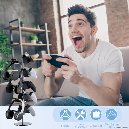 Controller Stand,5 Tier Headphone Holder for Classroom - Image 7