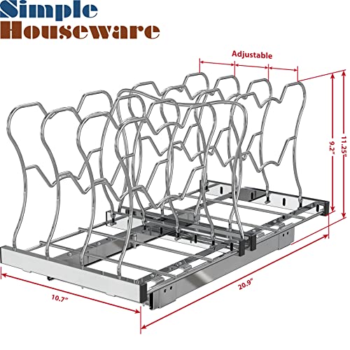 Simple Houseware Under Cabinet Pull Out Sliding Shel | All Products - Image 8