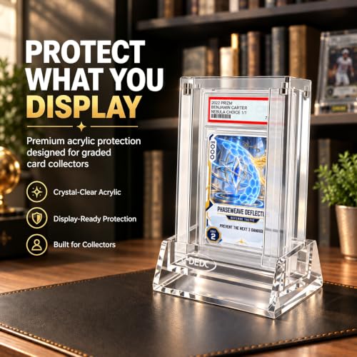 DEDC Graded Card Acrylic Display Case for PSA BGS CGC TAG Slab - Image 5