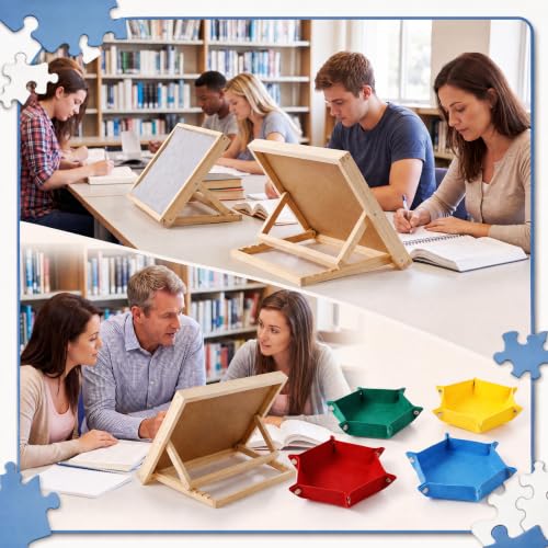 Small Tilting Puzzle Board, Natural, 15.75 x 11.81 Inches - Image 6