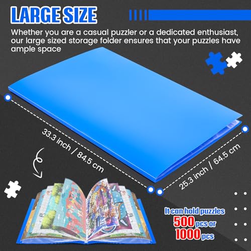 Nezyo 30 Pockets Puzzle Storage Folder Keeper for 1000 - Image 3