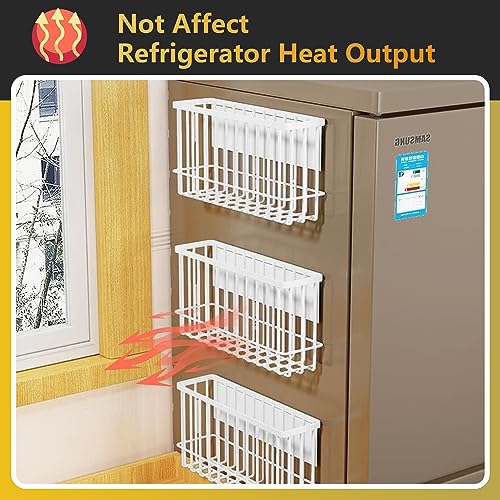 Magnetic Shelf Fridge Basket Bin for Washer Dryer Locker - Image 4