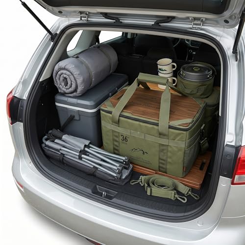 36L Tactical Camping Storage Bag with Cutting Board - Image 8