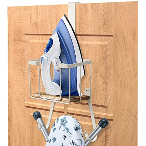 TJ.MOREE Over The Door/Wall Mount Ironing Board Hanger - Image 3