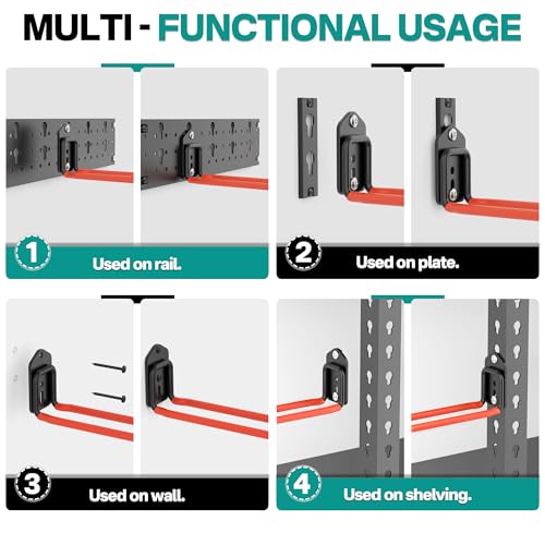 Garage Tool Storage Organizer, Wall Mount Garden Tool Rack - Image 6