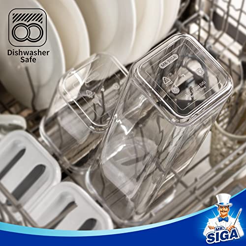 MR.SIGA 2 Pack Airtight Food Storage Container Set - Image 7
