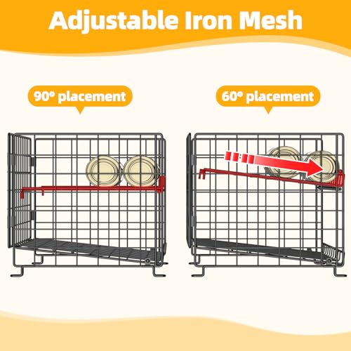 2-Pack Stackable Rack Organizer, Storage for Kitchen Pantry - Image 4