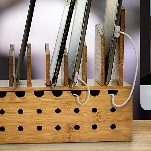Prosumer's Choice 10 Device Bamboo Cell Phone Charging Stations | - Image 6