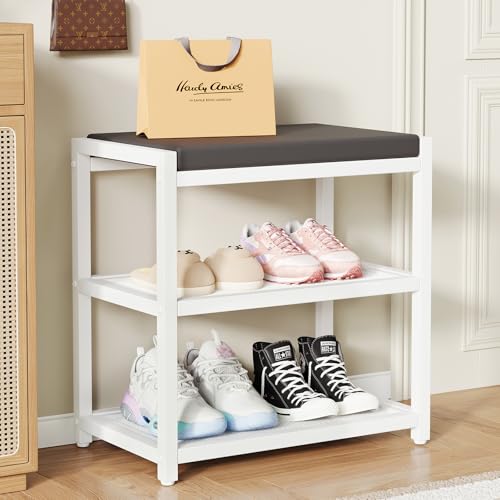 Small Shoe Bench Shoe Rack Storage Bench Entryway Be | All Products - Image 2