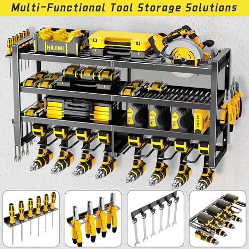 Power Tool Organizer Wall Mount,4 Layers Heavy Duty - Image 5