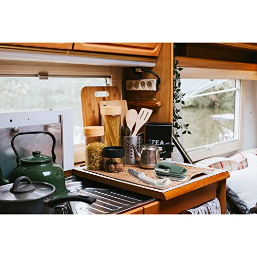 Kitchen Gadgets 6 Piece Set, Camping Cooking Utensils, Green - Image 3