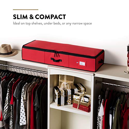 ZOBER Wrapping Paper Storage, Gift Wrapping Organizer Storage - Image 6