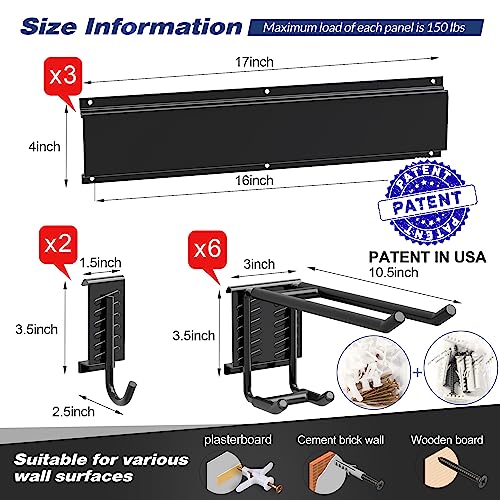 Sttoraboks Garage Wall Organizer, Heavy Duty Tool Hangers - Image 3