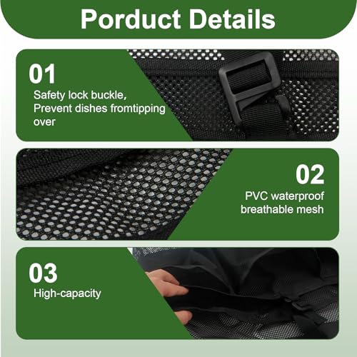 Camping Dish Drying Bag Collapsible Dish Drying Rack,RV - Image 4