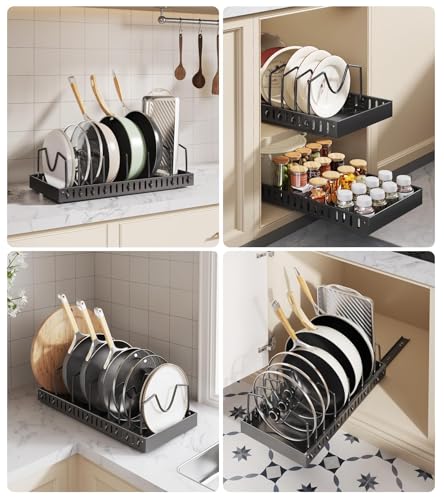 Lozovin Pull Out Pots and Pans Organizer Under Cabin | All Products - Image 7