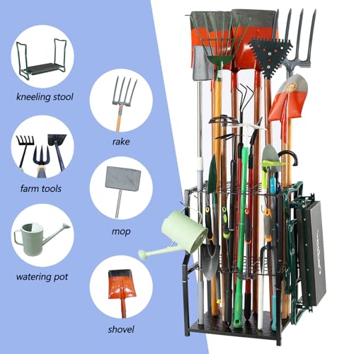 UU-Major Garden Tool Organizer for Garage Corner,Free - Image 5