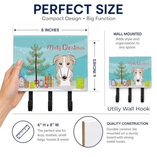 Caroline's Treasures BB1600TH68 Christmas Tree and Borzoi - Image 3