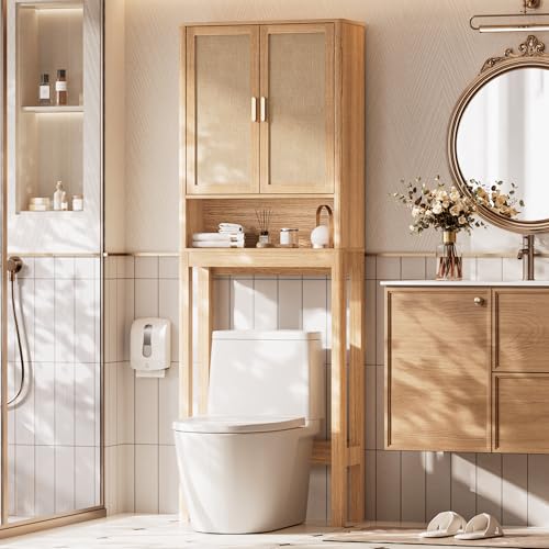 Over the Toilet Storage Cabinet, Bathroom Storage Cabinet - Image 2