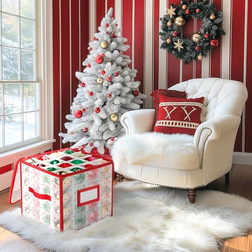 BlessedSeason Christmas Ornament Storage Box | Home Organization - Image 8