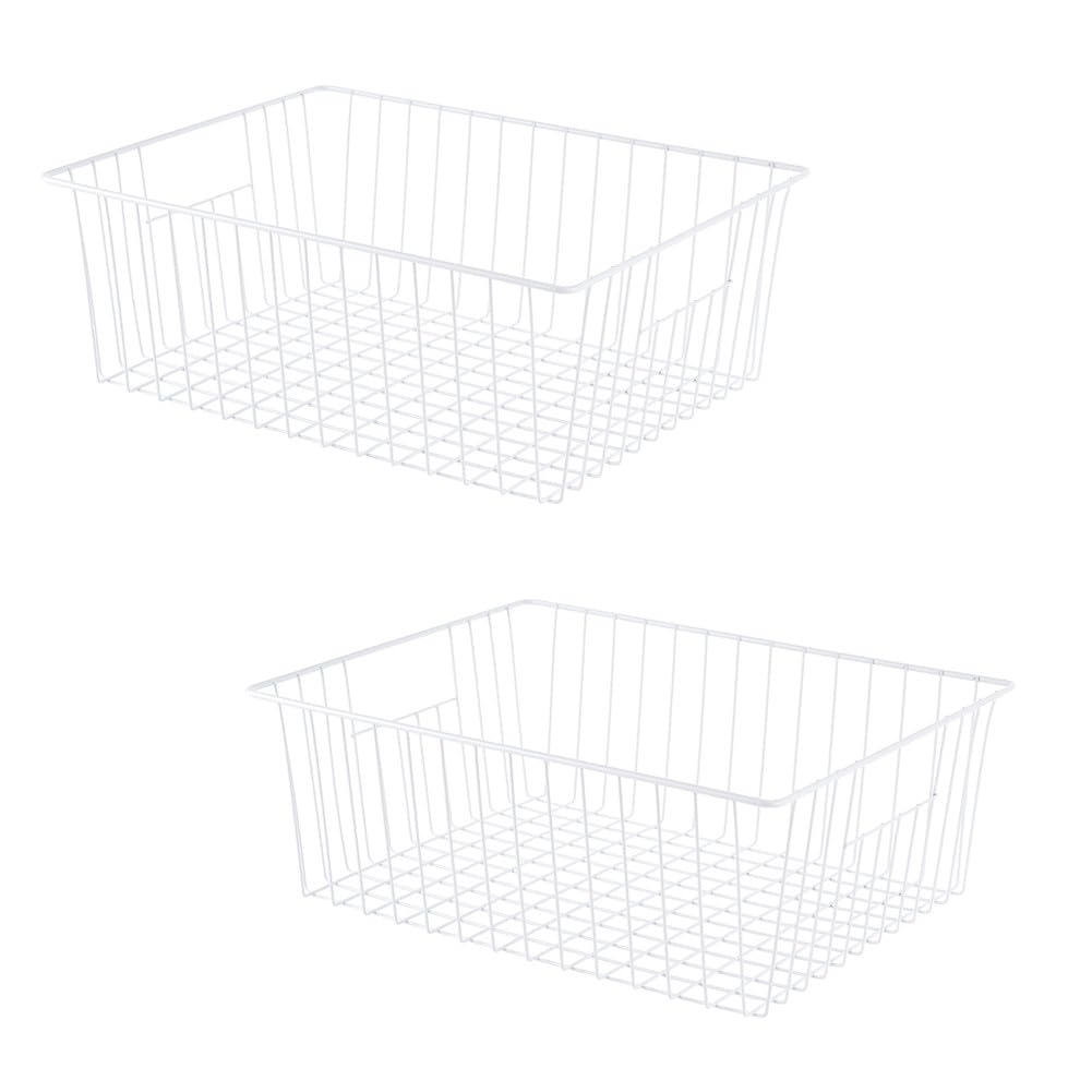 16" L x 12" W Wider Freezer Storage Organizer Baskets - Image 1
