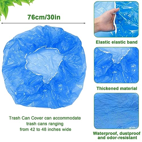 Yeaqee 12 Pcs Trash Can Covers Outdoor for Household Kitchen Bin - Image 4