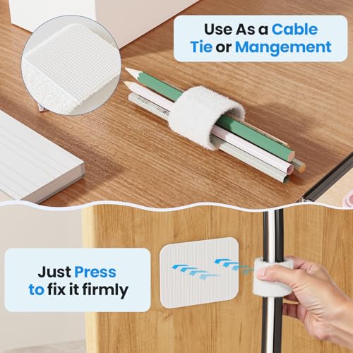 Cable Management Under Desk, 【Up to 15 Cord】【Enhanced Wire - Image 6
