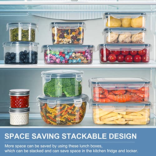 28 Pieces Food Storage Containers with Lids EXTRA LARGE Freezer - Image 7